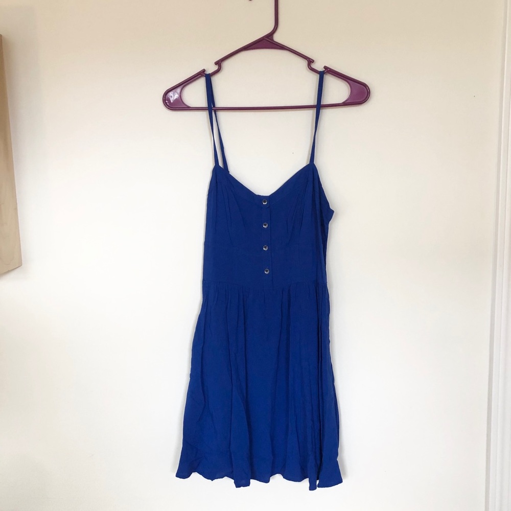 Blue dress